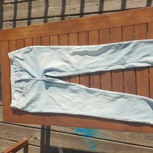 Light washed jeggings
